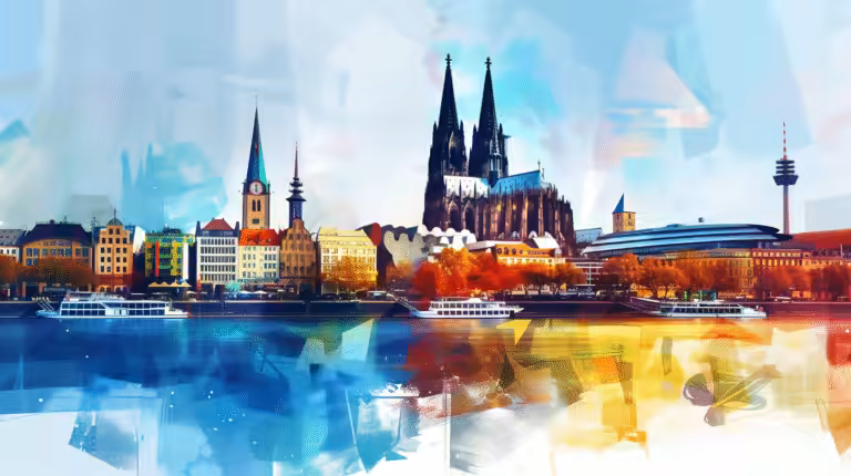 Andreka Artistic Digital Art Illustration of cologne with diffe 69af72b0 28c5 4efa a7d9 3bc89cc65ce0