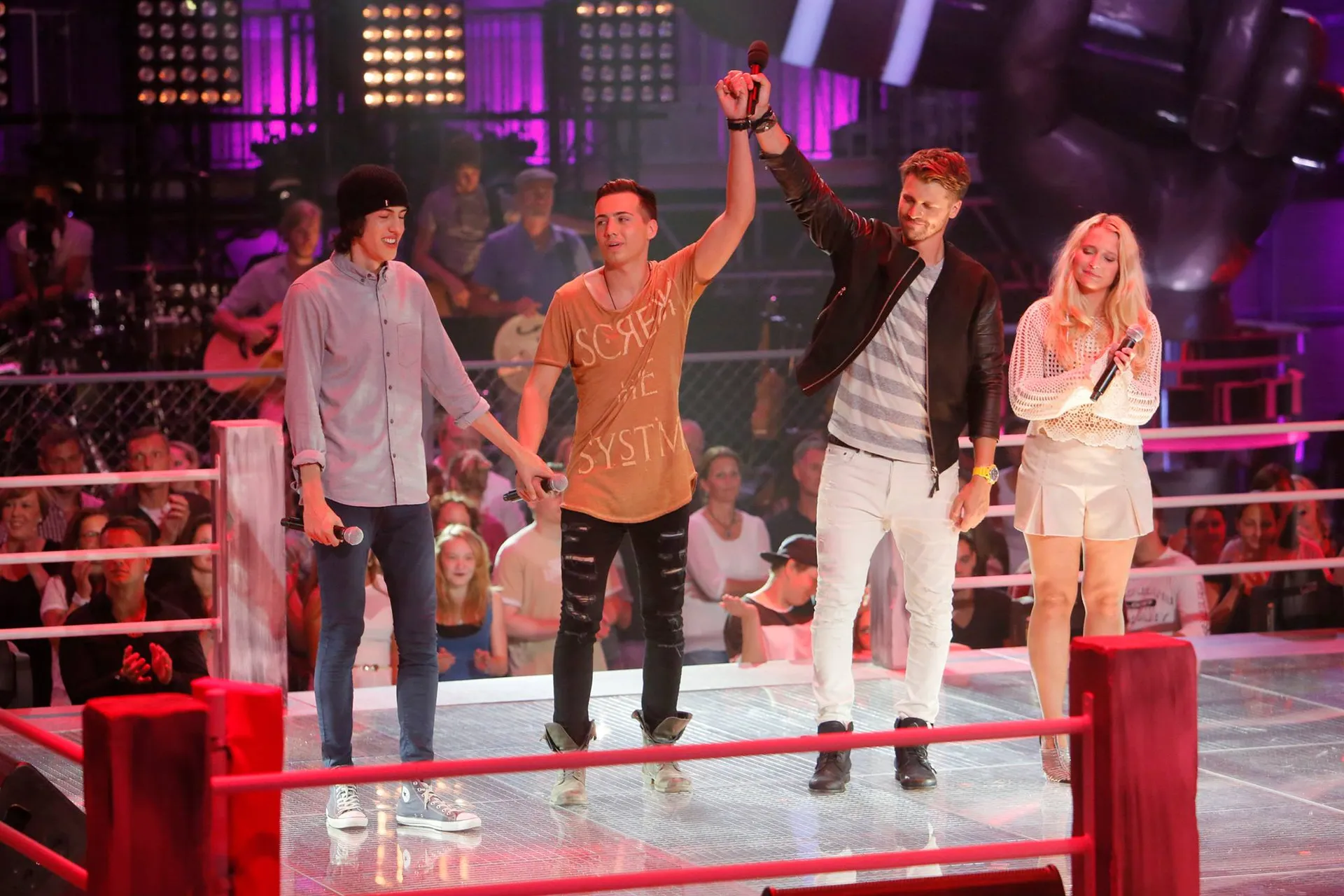 Mitchy und Andre bei The Voice of Germany Battles