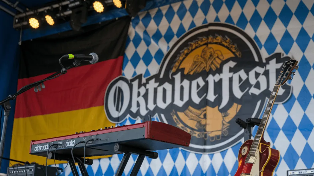 Band Oktoberfest Setup