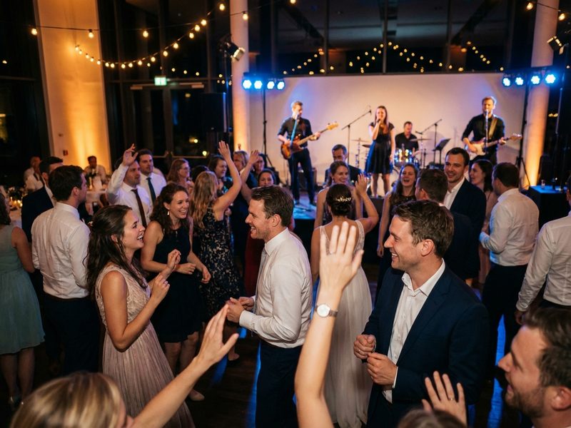 Hochzeitsband spielt Live-Musik bei Hochzeitsparty in Stuttgart